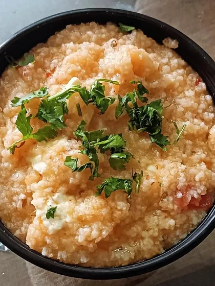 A close-up of my special Swank Pulao, also known as Samak ke Chawal. It's a light and healthy alternative to rice during fasting.