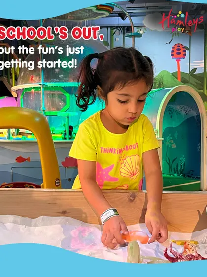 School's out, but the fun is just getting started. My sand play area is a great spot for kids to enjoy some unstructured, creative playtime during the holidays.