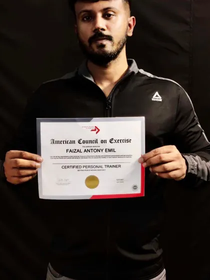 We are very proud of the work Faizal is doing as an ACE Certified Personal Trainer. He is dedicated to helping people get healthier and is committed to continuing his education with specialization courses.