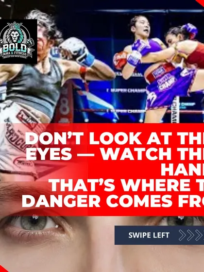 Your attacker's hands are where the danger comes from. We teach situational awareness as your first line of defense, training you to watch for threats before they happen.