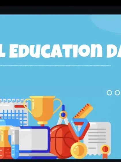 Celebrating National Education Day with the theme of Inclusive Quality Education. We believe that education and sports go hand in hand in developing well-rounded individuals.