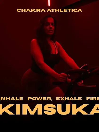 Inhale power, exhale fire. Kimsuka brings a powerful and centered energy to every ride.