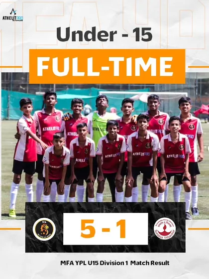 The third consecutive win for our U15 team in the MFA YPL U15 Division 1, with a 5-1 result.