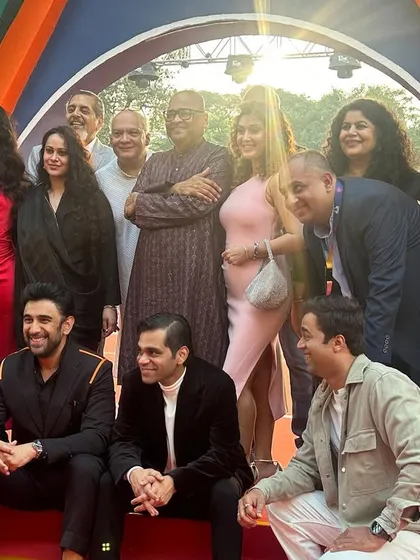 The entire team of 'Pune Highway' at the IFFI premiere in Goa. It takes a village to make a film, and it was an honor to be part of this talented group.
