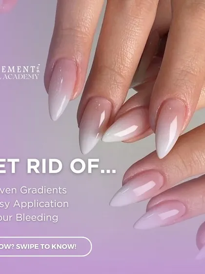 Tired of uneven gradients and messy application? Join our Baby Boomer Nails Workshop to learn how to create stunning gradient designs using an airbrush.