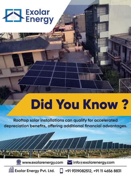 Did you know that commercial rooftop solar installations qualify for accelerated depreciation benefits? This offers significant additional financial advantages for your business.