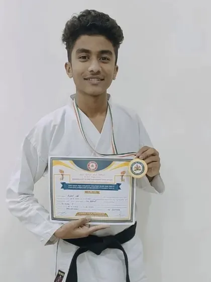 Congratulations to Nikhil for securing Gold and getting selected for the National Level tournament. He is the first from BBK to achieve this, and we are incredibly proud of his journey.