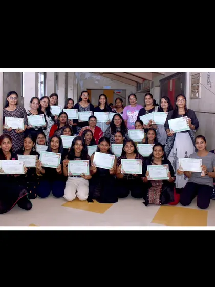 My students from Season 5 and 6 proudly displaying their certificates. This moment marks the successful completion of their training and the beginning of their professional careers.