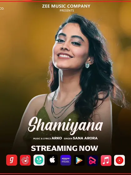 Seeing my name on an official song poster for Zee Music Company is a dream come true. This is the level of professional quality and heart I bring when I record the final version of your personalized song.