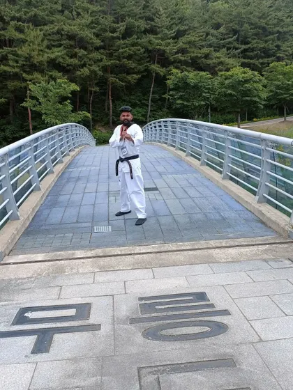 The beautiful scenery of South Korea was a constant source of inspiration during my trip.