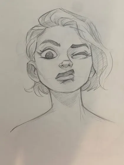 In our cartooning course, we teach how to exaggerate features and expressions to create memorable and emotive characters.