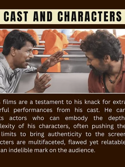 Director of the Week: Bala. A revolutionary force in Tamil cinema, he is known for extracting powerful, authentic performances from his actors that leave a lasting mark.