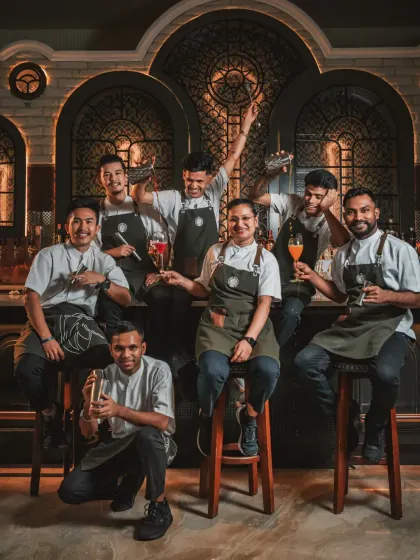 The crew that serves wonder. This is my team of bartenders, the architects of joy who bring energy, flair, and expertly crafted cocktails to every event.