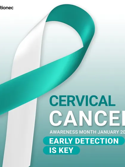 For Cervical Cancer Awareness Month, we created this informational series covering key facts, symptoms, and prevention strategies. We emphasize the importance of HPV vaccination and routine screening for early detection, which is critical as this cancer is highly preventable.