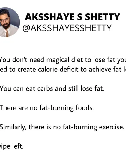 You don't need a magical diet to lose fat; you need to create a calorie deficit. You can eat carbs and still lose fat. There are no "fat-burning" foods or exercises.