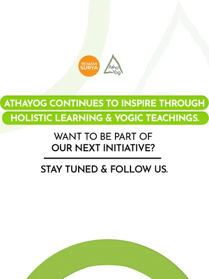 A concluding graphic from our summer camp series. We are committed to continuing our initiatives that inspire holistic learning and yogic teachings for the next generation.