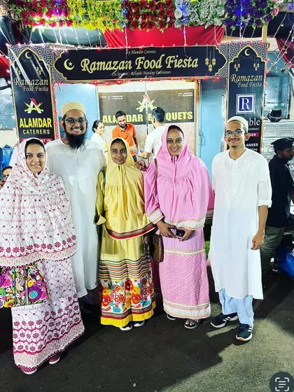 We love seeing our guests happy and smiling after a satisfying meal at our Ramzan Food Fiesta.