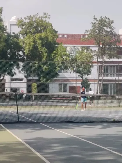 A glimpse of a match in progress during the TPL-ITA tournament. Our scheduling and court management ensure that all matches run smoothly throughout the event.