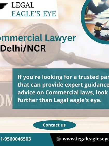 If you are looking for a trusted partner to provide expert guidance on commercial laws in Delhi and NCR, look no further. Our commercial lawyers have the expertise to provide solutions for all your corporate legal matters.