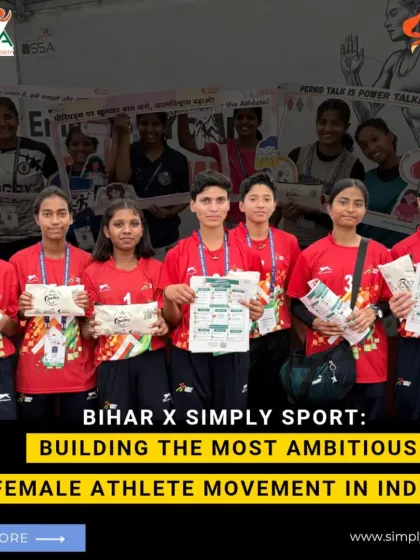 At the Khelo India Youth Games, a simple sanitary pad provided at our kiosk was just the start of a deeper conversation. This article highlights how our 'Simply Periods' initiative in Bihar is creating an ambitious movement, turning moments of need into opportunities for empowerment and education.