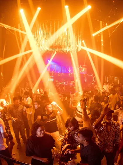 A slightly different edit of that same high-energy night, capturing the motion and excitement of the dance floor.