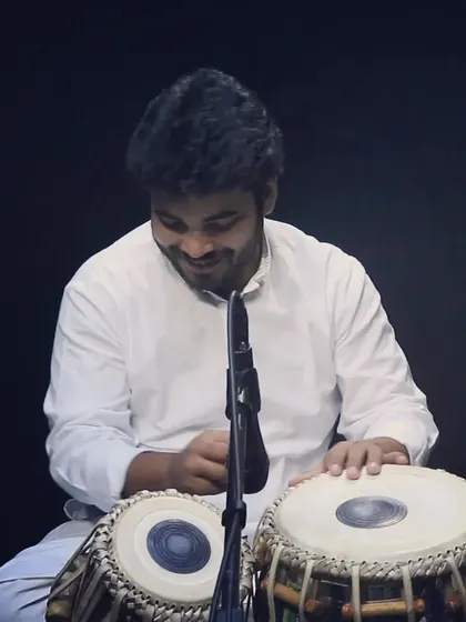 A smile on stage. The connection with the audience and fellow musicians during a live performance is a source of immense happiness and energy.
