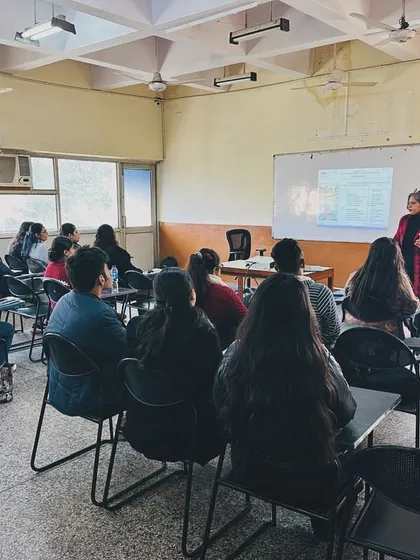 A classroom view of our IFTD Orientation Program, where new students are introduced to the curriculum and the exciting journey ahead.