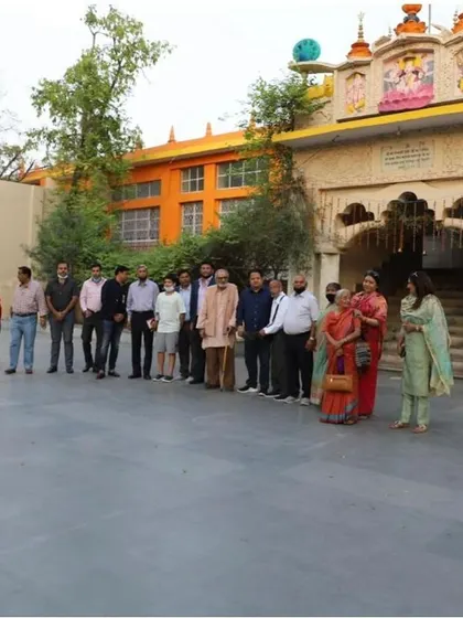 A group photo at the Kainchi Dham temple. Visiting this ashram is a reminder of the power of faith and the grace of the guru.