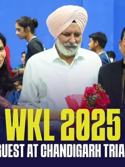 As a guest at the WKL 2025 Chandigarh trials. It is an honor to be part of events that promote kabaddi and give new talent a platform.