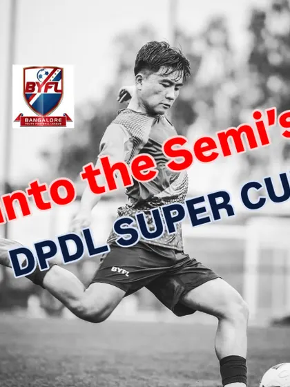 A graphic celebrating our team's entry into the DPDL Super Cup semifinals.