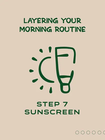 The final and most crucial step of any morning routine is sunscreen. It shields your skin from harmful UV rays, which are the primary cause of premature aging and pigmentation. This step is non-negotiable.