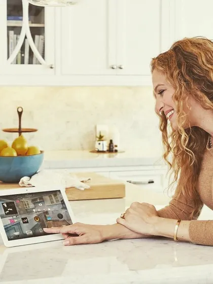 We put complete control of your home at your fingertips. This is how easy it is to manage your entire property from a tablet, whether you are adjusting the lights in the kitchen or checking your security cameras from anywhere in the world.