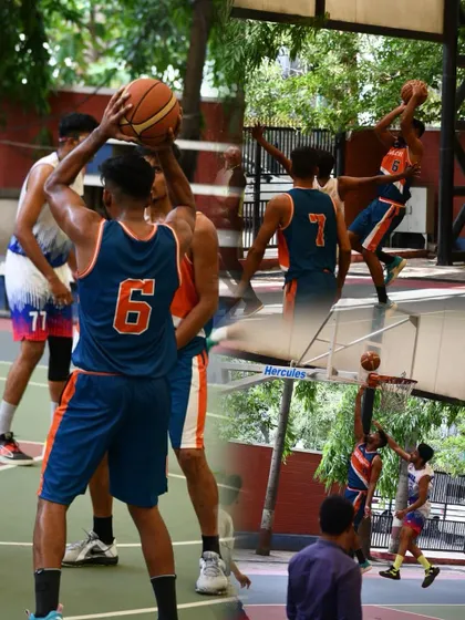 Action collage from the State 'A' Division league.
