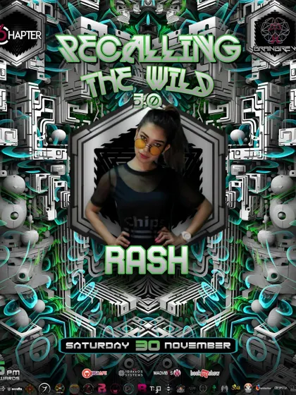 My feature on the poster for 'Recalling the Wild 3.0'. This series is all about taking the crowd on a wild journey with electrifying beats and mind-bending visuals.