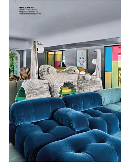 The Monster Console featured in India Today HOME. It’s described as a "perfect vignette" and a "strike a pose" piece, which is exactly what we were going for.