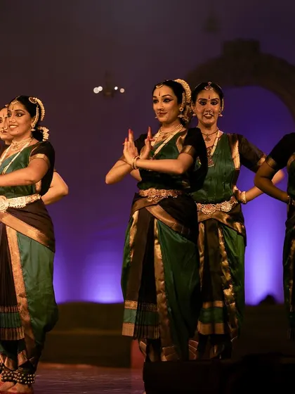 Senior dancers from my repertoire performing with elegance and power.
