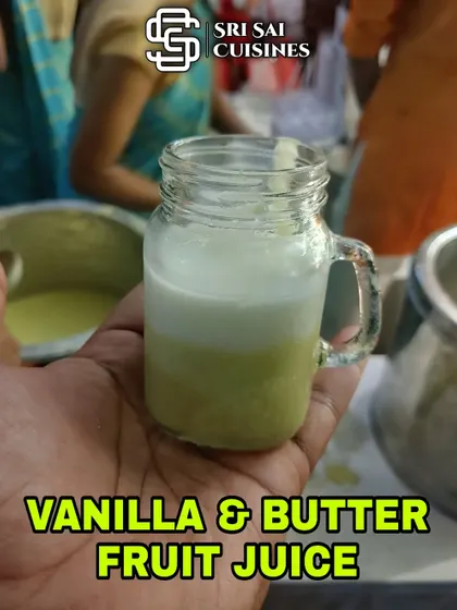 This is my unique two-layered Vanilla and Butter Fruit (Avocado) Juice. It combines the creamy texture of avocado with the sweetness of vanilla in one delicious and healthy drink.