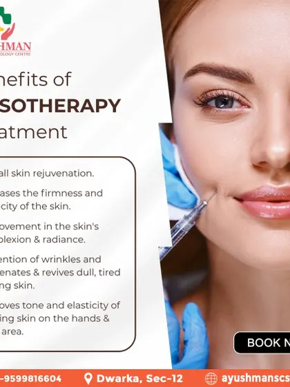 Face Mesotherapy delivers a nourishing cocktail of vitamins and hyaluronic acid directly into your skin. This treatment provides overall skin rejuvenation, increases firmness, improves radiance, and prevents wrinkles.