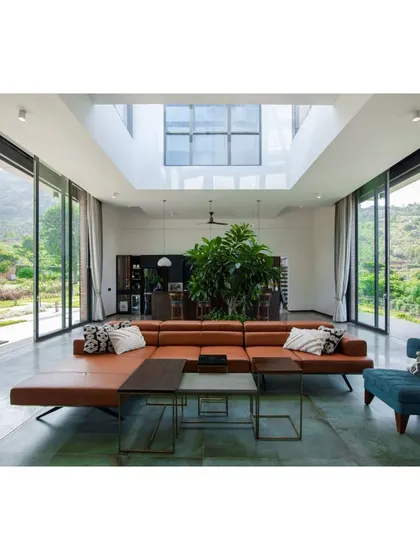 This is a duplicate of ID 73. This weekend home at Nandi Hills is designed to be a sanctuary, seamlessly blending indoor comfort with the breathtaking landscape.