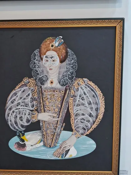 A duplicate of image 210, a surrealist portrait by Beygumbano.