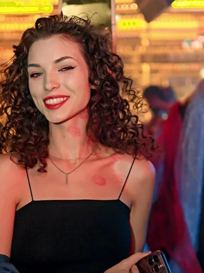 The Valentine's Day party was massive, and the crowd was filled with love and good energy.
