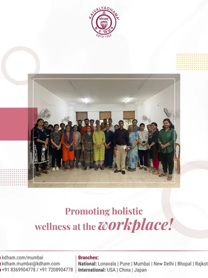 We celebrate the successful completion of a wellness workshop with employees. Our goal is to build lasting partnerships with organizations that prioritize a culture of health and resilience.
