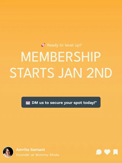 A promotional graphic announcing the start date for the next Inner Circle membership intake.