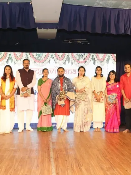 A group photo with our newly graduated certified yoga teachers and esteemed guests. Each graduation is a celebration of the dedication and hard work that our students have invested in their journey.