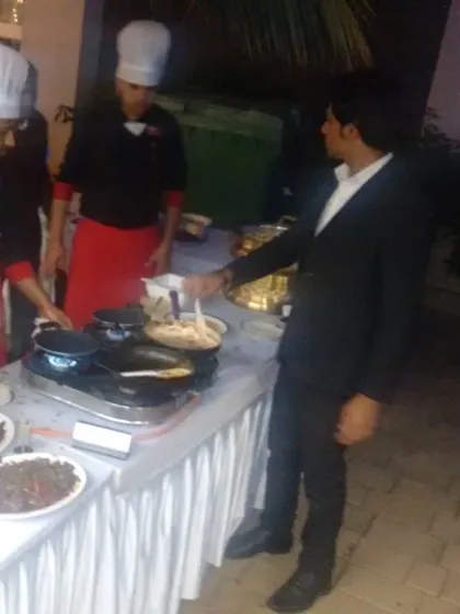 Our live pasta station is a hit at both corporate and social events. A guest is served freshly tossed pasta, made to their preference by our chefs.