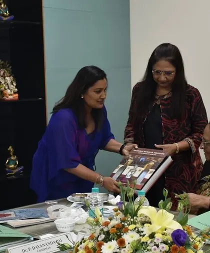 We were honored to present our book on the Guthu Homes to the board members of BMS College of Architecture. Sharing this cultural documentation with esteemed educators is key to inspiring the next generation of architects.