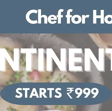 Elevate your dining experience with our continental menu. Our chefs can prepare a range of sophisticated dishes, perfect for a fine dining experience at home.