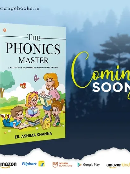 This was the announcement we shared just before the launch of 'The Phonics Master'. The journey of writing and publishing this book was a dream come true, driven by my passion for helping children learn English effectively.