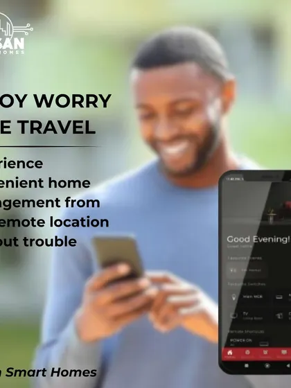 Enjoy worry-free travel knowing you can manage your home from any remote location. Check in on your security cameras, adjust lights, and more, all from your phone.