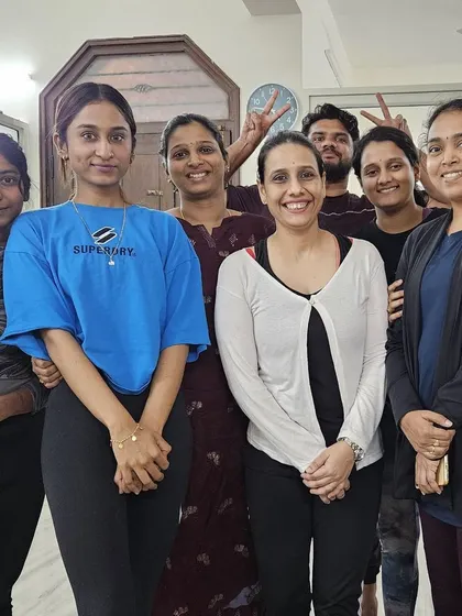 A happy group photo with students at the end of a certification module. I am proud to foster a supportive and collaborative learning community.